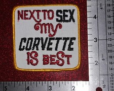 Vintage corvette patch for sale  Glassboro