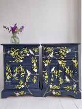 Painted bedside tables for sale  DORCHESTER
