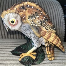 Estatueta vintage Hachiro Goto original de porcelana coruja pássaro Japão comprar usado  Enviando para Brazil
