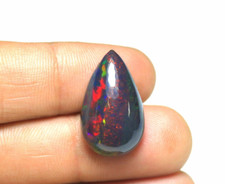 Cabochão de opala preta etíope natural excelente cabine pedra preciosa 13 ct comprar usado  Enviando para Brazil