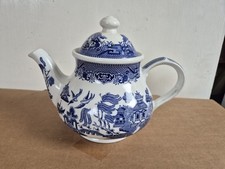 Churchill blue willow for sale  FORTROSE
