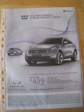 Infiniti fx30d premium for sale  BRISTOL