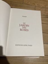 Saadi jardin roses d'occasion  Paris XI