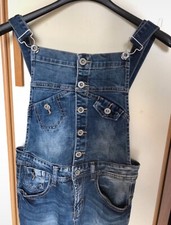 Salopette jeans ragazza usato  Loreto Aprutino