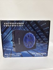 Subwoofer automotivo 1200W 10" fino sob o assento alimentado (LEIA A DESCRIÇÃO) comprar usado  Enviando para Brazil