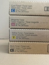 4 novos toners Xerox Versant 80.180.280 CMYK fabricante de equipamento original comprar usado  Enviando para Brazil