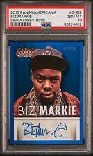 2015 Panini Americana Rapper Biz Markie Signatures Azul /49 #S-BIZ PSA 10 comprar usado  Enviando para Brazil