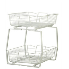 CLOSETMAID 2T-KCPO-1814 18" H X 14" W ORGANIZADOR DE PUXAR ARMÁRIO DE 2 CAMADAS - BRANCO comprar usado  Enviando para Brazil