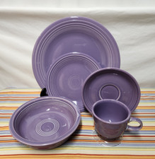 Usado, Conjunto de jantar Fiesta Fiestaware lilás roxo 5 peças comprar usado  Enviando para Brazil