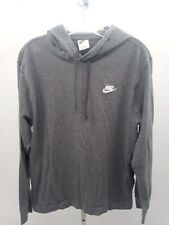 Usado, Moletom Nike com capuz masculino pequeno cinza treinamento casual academia manga longa Swoosh  comprar usado  Enviando para Brazil