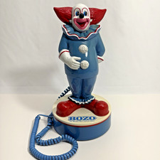 '88 vintage BOZO The World's Famous Clown telefone fixo 12" telefone Telemania comprar usado  Enviando para Brazil