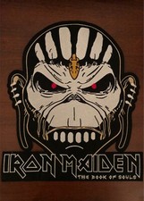 Iron Maiden The Book of Souls Tour Back Patch Raro Grande 12" altura Bordado Completo comprar usado  Enviando para Brazil