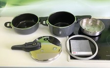 Schnellkochtopf silit set gebraucht kaufen  Lindenberg i.Allgäu