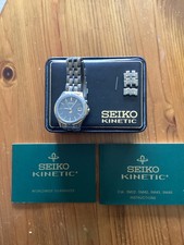 Seiko mens kinetic for sale  ABERDEEN