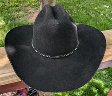 Wrangler black felt for sale  Lewistown