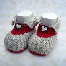 Babyschuhe trachtenmode gestri gebraucht kaufen  Deutschland