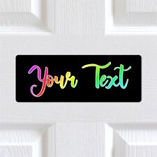 Personalised name text for sale  GLASGOW