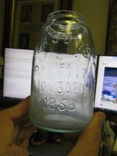Midget fruit jar for sale  Owosso