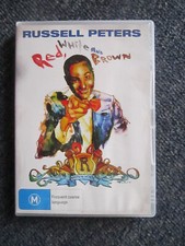 DVD RUSSELL PETERS VERMELHO BRANCO E MARROM ÓTIMO ** IMPERDÍVEL ** comprar usado  Enviando para Brazil