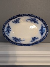 Antique flow blue for sale  Reinholds