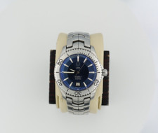 Usado, Tag Heuer WJ201C.BA0591 Relógio Automático Masculino Link Series Calibre 5 Azul Prata comprar usado  Enviando para Brazil
