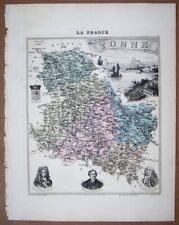 Gravure departement yonne d'occasion  Expédié en Belgium