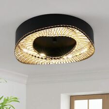 Luminárias de teto SGLfarmty modernas LED, lâmpada de teto preta embutida, comprar usado  Enviando para Brazil