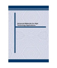 Advanced materials for gebraucht kaufen  Trebbin