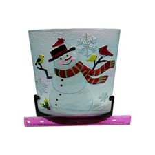 Snowman glass metal for sale  Varnell