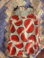 Macacão e body Carters Patriotic melancia sarja algodão 12 meses com calças comprar usado  Enviando para Brazil