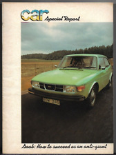 Saab car magazine for sale  UK