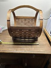 Vintage woven wood for sale  Lewistown