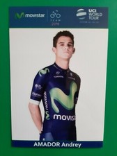 CYCLISME repro PHOTO cycliste ANDREY AMADOR équipe MOVISTAR 2016 comprar usado  Enviando para Brazil