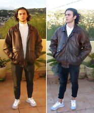 Blouson cuir bombardier d'occasion  Ollioules