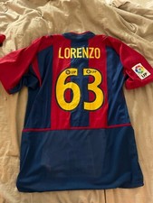 Kit de camisa camisa usada jogo edição jogador Nike FC Barcelona 2002-2003 comprar usado  Enviando para Brazil