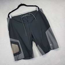 Bermuda de natação Columbia Titanium masculina 34 cinza preta Omni Shield esportiva comprar usado  Enviando para Brazil