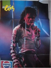 Michael jackson poster d'occasion  La Bégude-de-Mazenc