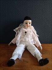 Poupée pierrot porcelaine d'occasion  Toulouse-