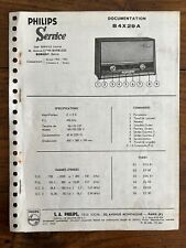 Documentation PHILIPS SERVICE - Radio Récepteur B 4X 29 A Vintage 1963 comprar usado  Enviando para Brazil