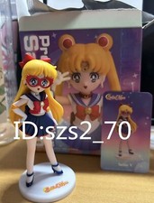 Usado, Mini boneco Sailor V POP MART lindo guardião Sailor Moon brinquedo Kawaii presente comprar usado  Enviando para Brazil