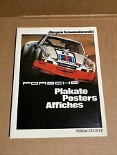 Vintage porsche plakate d'occasion  Expédié en Belgium