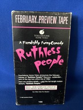 Ruthless people vhs for sale  Los Angeles