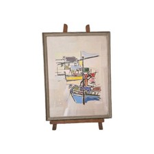 Tableau aquarelle expressionis d'occasion  Albi