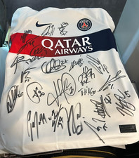 Maillot psg dédicacé d'occasion  Cernay-la-Ville