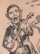 Ethnic banjo player for sale  Parker
