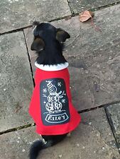 Handmade christmas fleece for sale  WOLVERHAMPTON