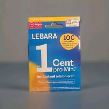 Lebara prepaid starterpaket gebraucht kaufen  Steinbach