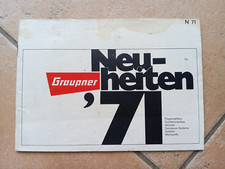Catalogue graupner. 1971 d'occasion  La Roche-sur-Yon