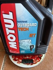 Motul outboard olio usato  Milano