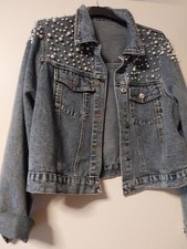 Damen jeansjacke blau gebraucht kaufen  Burghausen